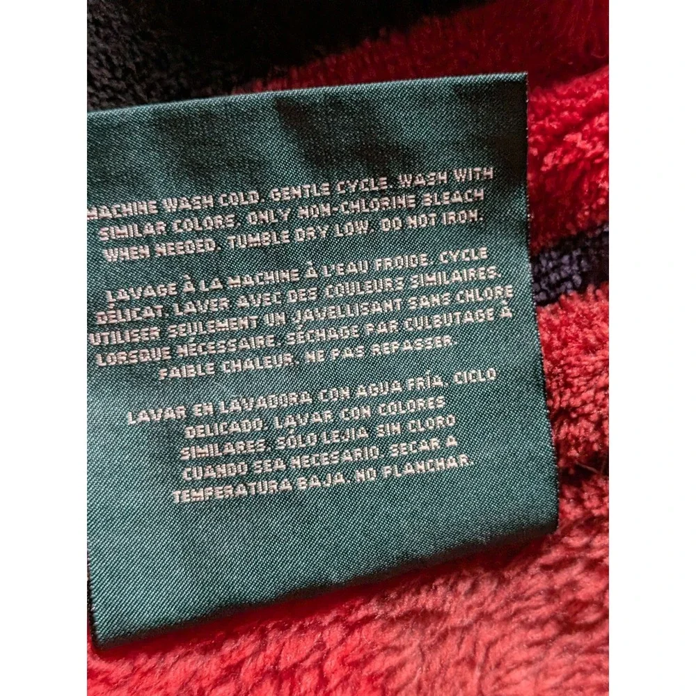 Lauren Ralph Lauren Fleece Throw Blanket Southwestern Cabin Lodge Heritage 60x78